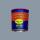Branths Robust paint (quick drying) can 0.75 l silver gray RAL 7001