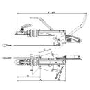 KNOTT AE connection V 2500-3000kg KF 30 E / GF top / bottom LM: E 100/120, D 200 without SK