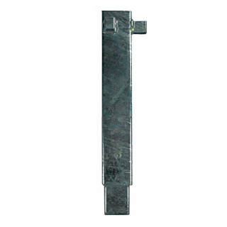 Steel corner stanchions for side walls, height 350 mm, front right / rear left