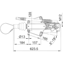 AL-KO overrun device -PROFI V- Ges.-Gew. 1600 - 3000 kg, AE 3000, RB: 3062/3081