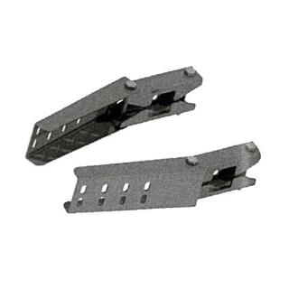 Spar connection between drawbar and axle for axle body square Ø 80 mm