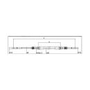 KNOTT brake cable for KZG 35 HL 1000 mm / GL 1370 mm, M12 / M12