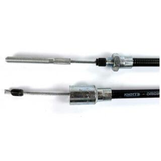 KNOTT Bowden cable brake 300 x 60, bell Ø 25.5 mm, length 1100 mm / length 1360 mm