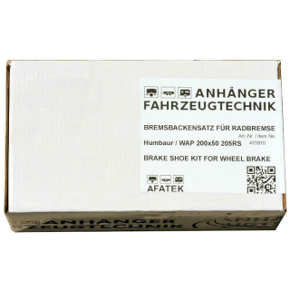 Brake shoe set Humbaur / WAP 200x50 205RS