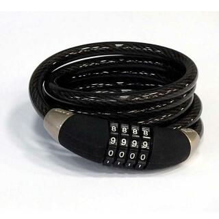 Cable Combo steel cable number lock 185 cm, Ø 15 mm