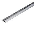 Airline lashing rail aluminum L 2998 mm drilled, W 50 mm, H 11.5 mm