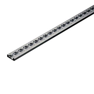 Airline lashing rail aluminum L 2998 mm drilled, W 34 mm, H 9.6 mm