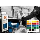 Self-adhesive tarpaulin plaster 0.20 x 0.30 m blue RAL 5002