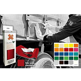 Self-adhesive tarpaulin plaster 0.20 x 0.30 m red RAL 3002