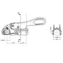 Winterhoff safety coupling WS 3500 bore 14.5 drawbar Ø 60
