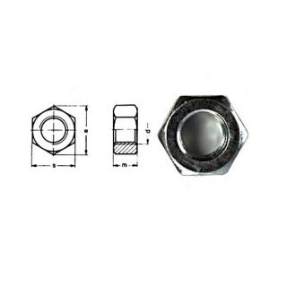 Hexagon nut DIN 934 galvanized M33