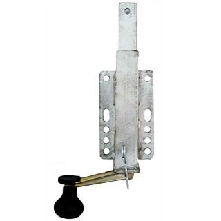 Crank support with square tube 34 x 34 mm