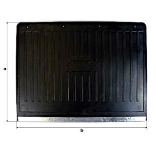 Mud flaps with spreader a 500 mm xw 600 mm