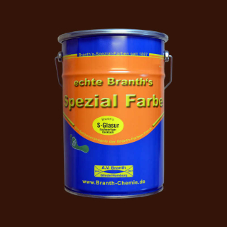 Branths S-Glaze (slow drying) 5 liters red-brown RAL 3009