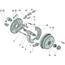 ALKO brake drum 160 x 35, RA 100 x 4 hole axle Euro Plus B 850 - 5