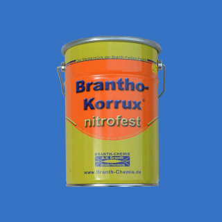 Brantho Korrux "nitrofest" 5 liter container light blue RAL 5012