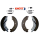 Knott brake shoes 200 x 50 mm, 20-964, 20-964 / 1, 20-2425 / 1, 20-9642 / 1